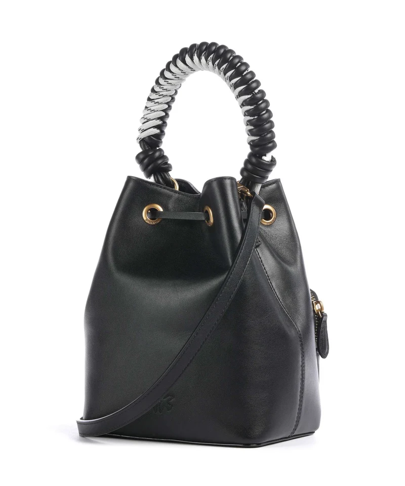 Pinko Cargo Bucket bolso de mano nero/antique gold