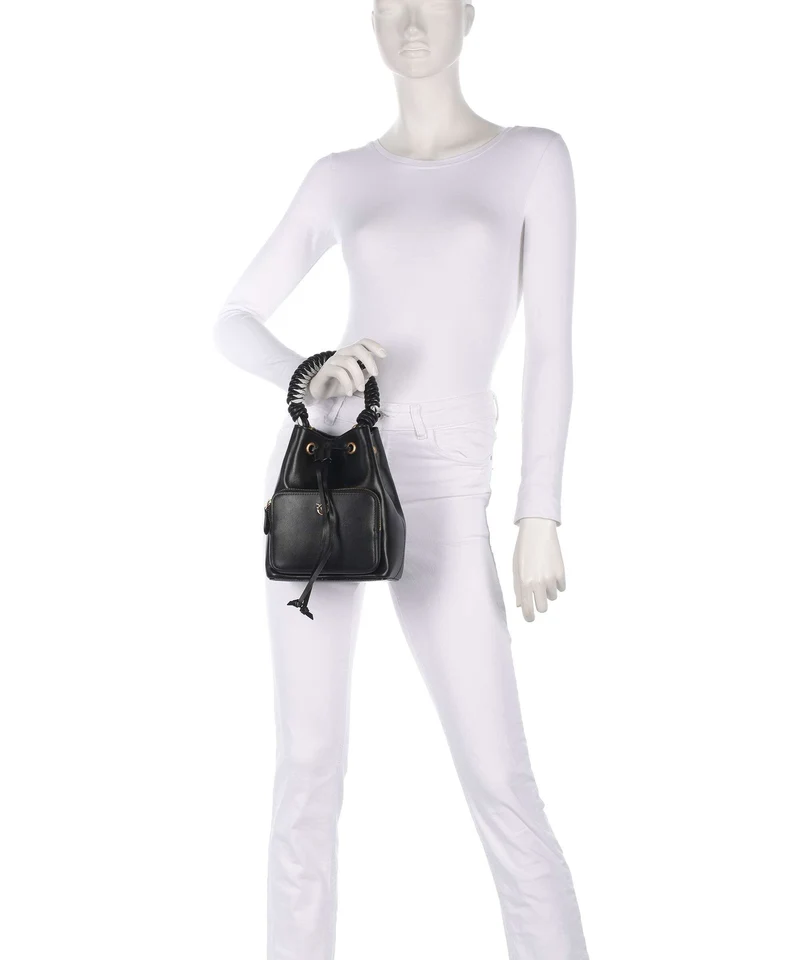 Pinko Cargo Bucket bolso de mano nero/antique gold