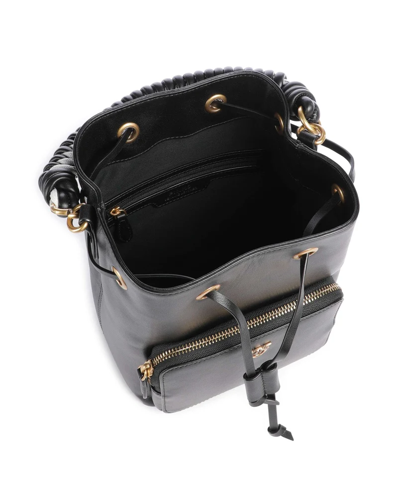 Pinko Cargo Bucket bolso de mano nero/antique gold