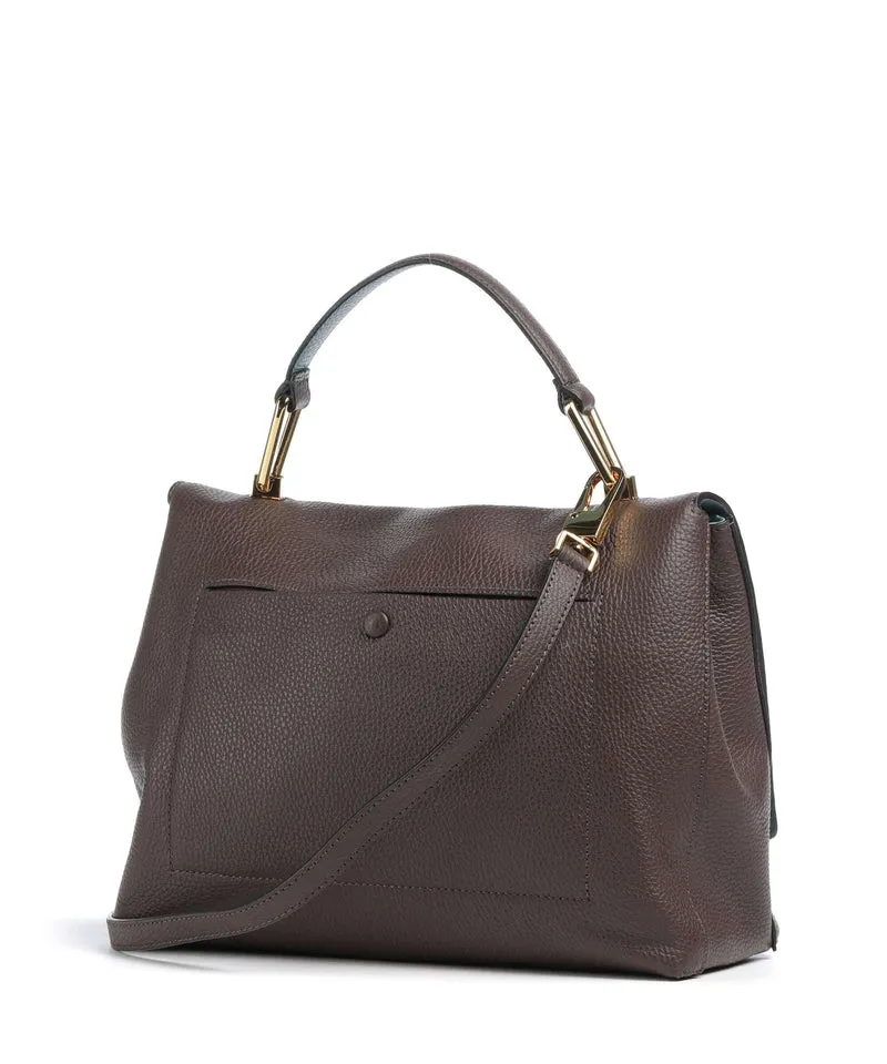 Coccinelle Liya Bolso de mano brunette/arctic blue