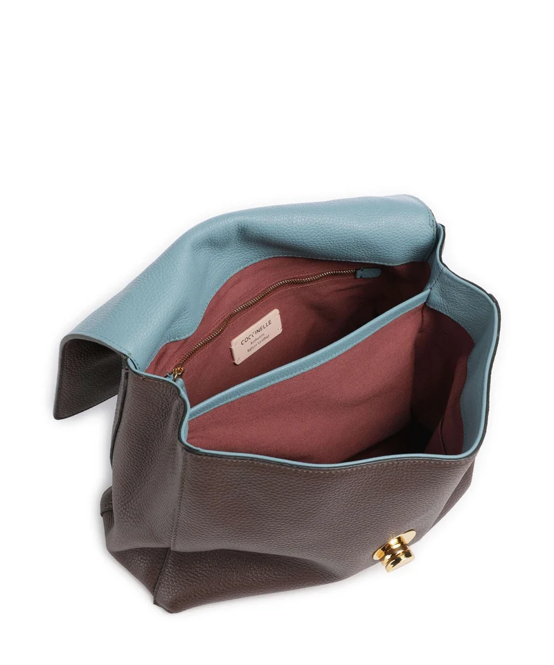 Coccinelle Liya Bolso de mano brunette/arctic blue