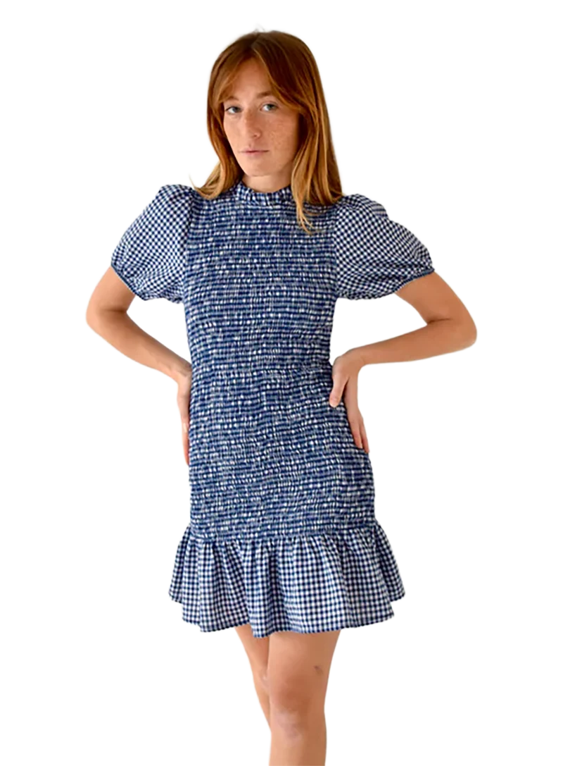 Vestido Chía Marino