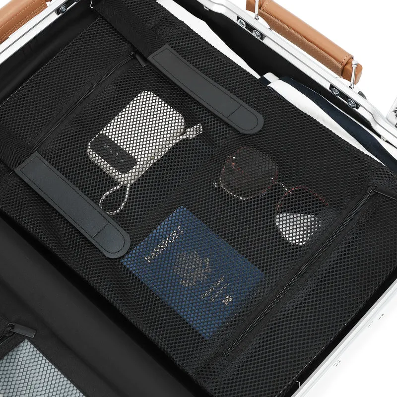 Pack maleta de cabina 100% aluminio NEW YORK 2.0 + mochila impermeable NEWARK de GREENWICH