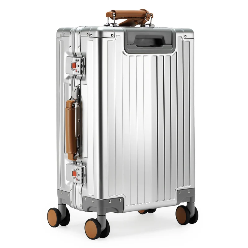 Pack maleta de cabina 100% aluminio NEW YORK 2.0 + mochila impermeable NEWARK de GREENWICH