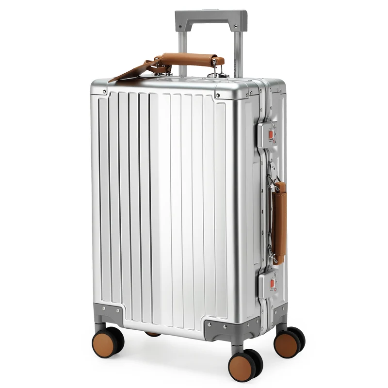 Pack maleta de cabina 100% aluminio NEW YORK 2.0 + mochila impermeable NEWARK de GREENWICH
