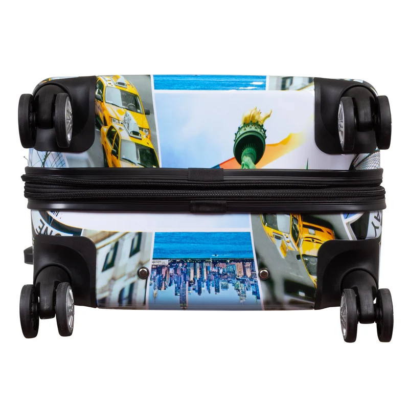 Handgepäck Boarding-Koffer Größe 55cm Hartschale Motivkoffer Liberty