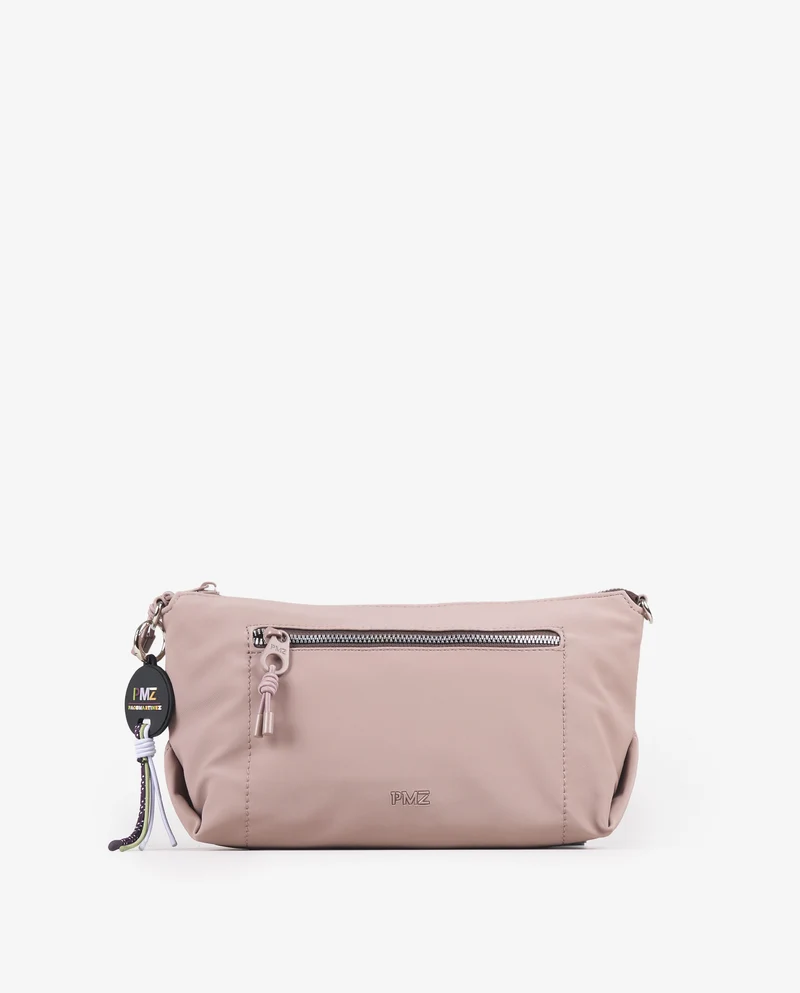 BANDOLERA NYLON SOFT ROSA