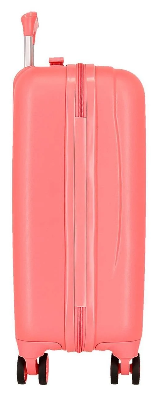 4721321 TROLLEY ABS 50CM.4R. MINNIE LOVING LIFE CORAL