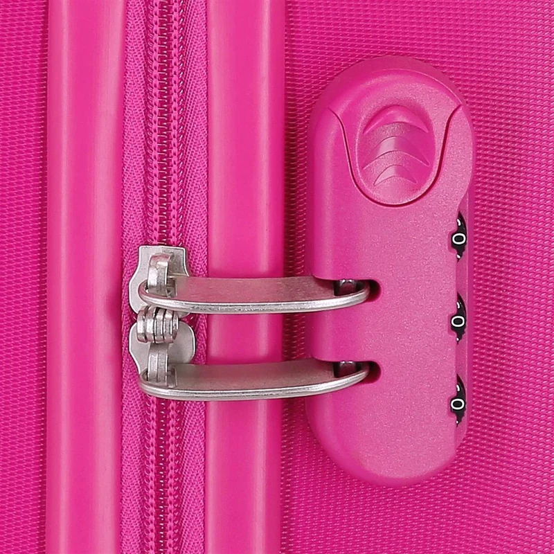 4461327 TROLLEY ABS 50CM. 4R. MARIE PARIS FUCSIA