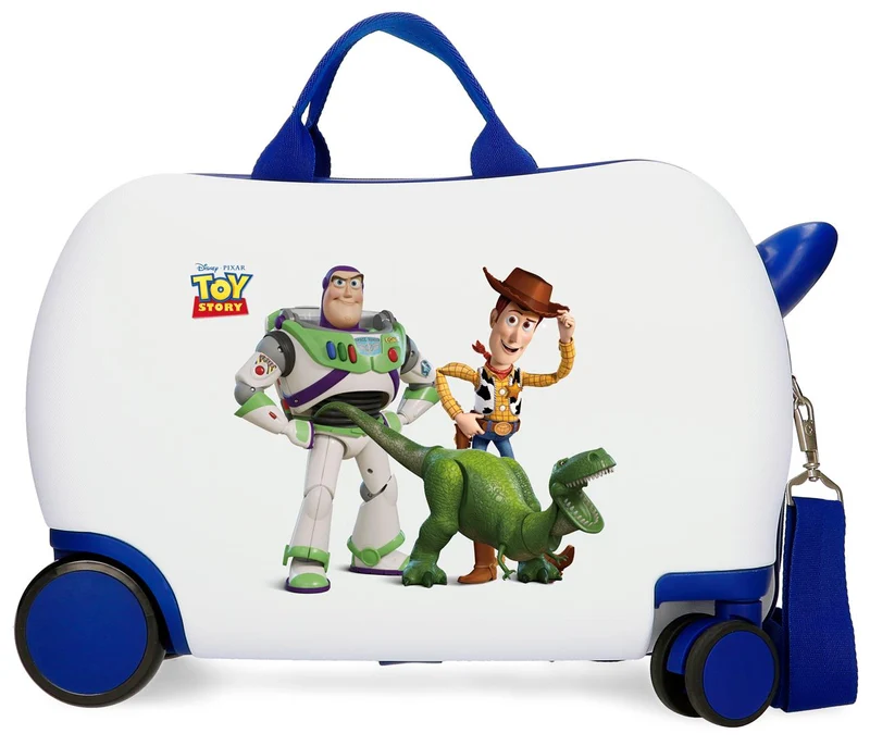 2451065 MALETA INF.ABS 4R.(2 MULTI.) 45CM. TOY STORY BLANCO