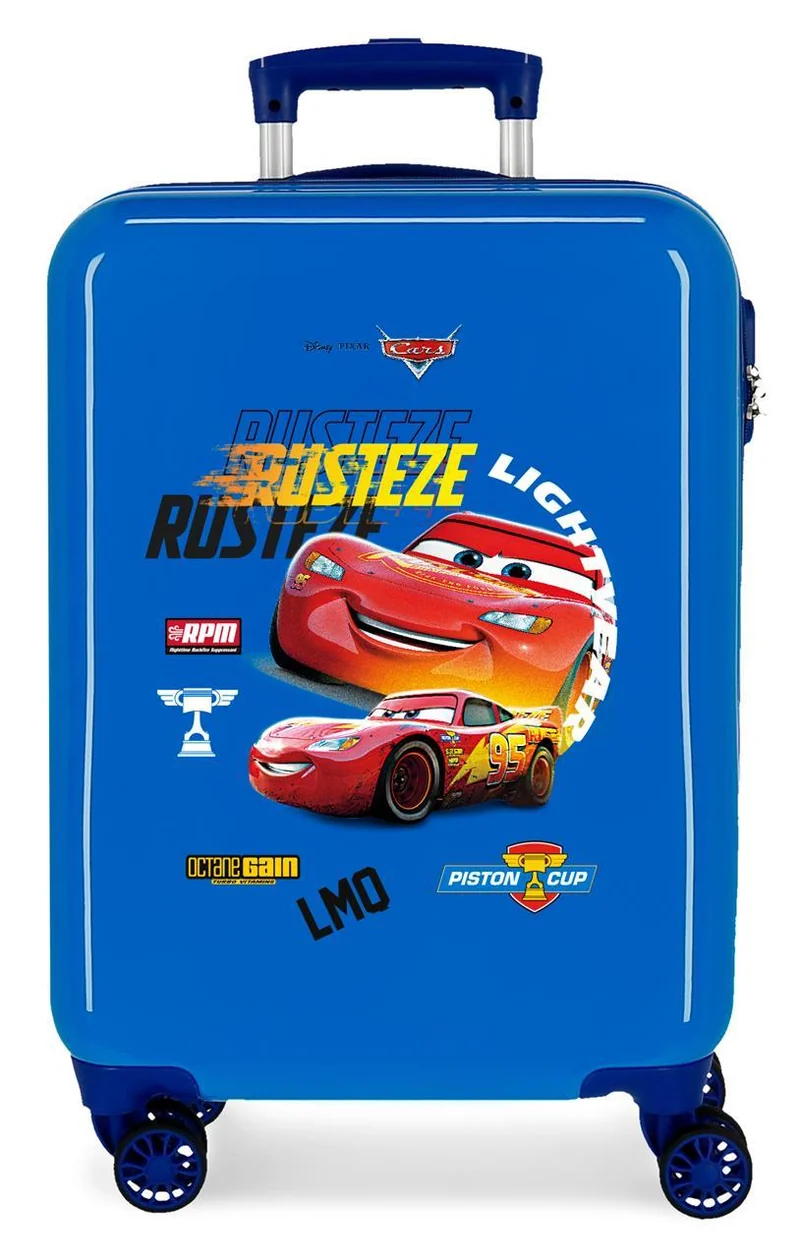 2391722 TROLLEY ABS 55CM. 4R. CARS RUSTEZE LIGHTYEAR AZUL
