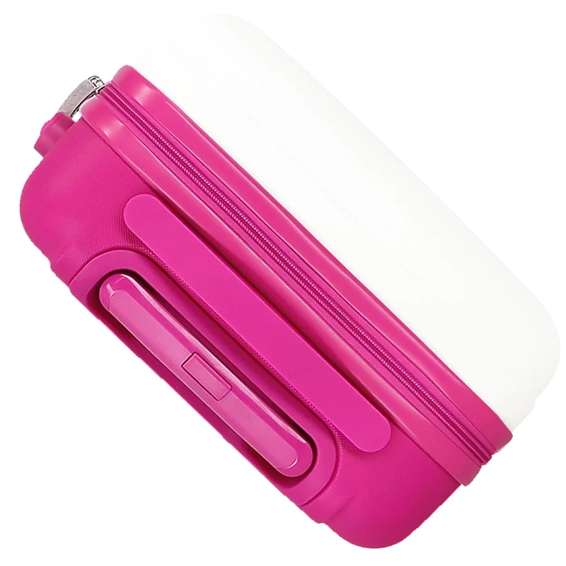 4281316 TROLLEY ABS 50 CM.4R. KUROMI CANDIES BLANCO-FUCSIA