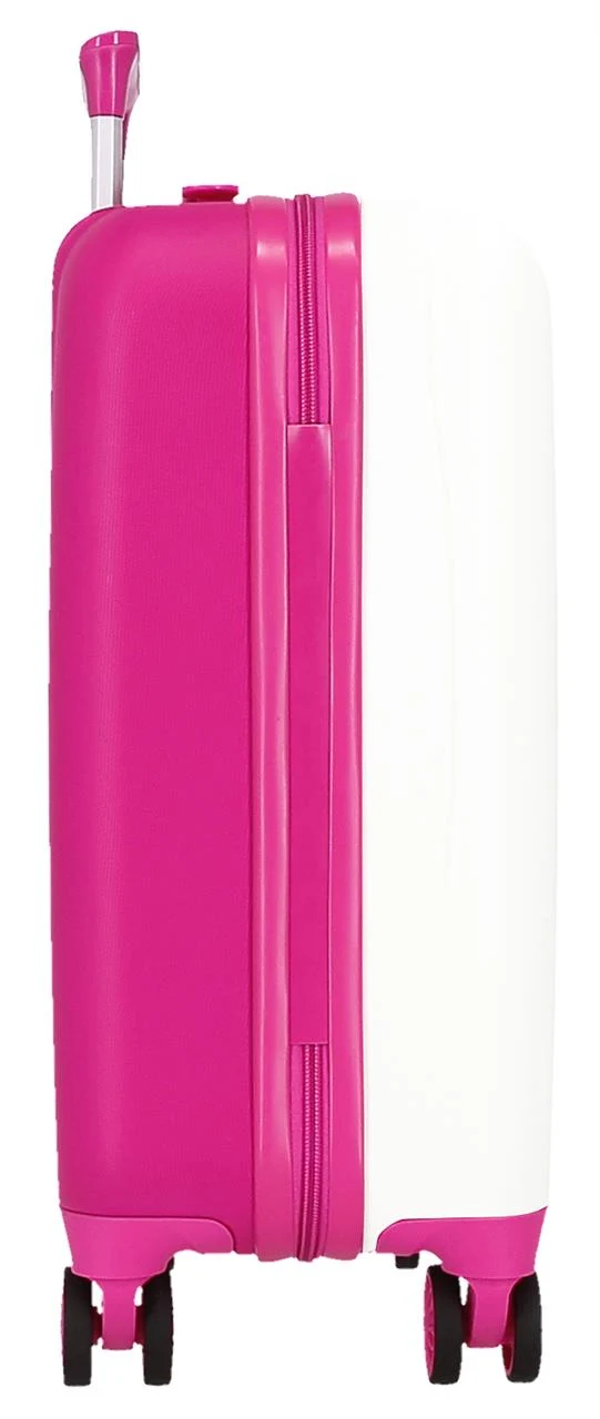 4281316 TROLLEY ABS 50 CM.4R. KUROMI CANDIES BLANCO-FUCSIA