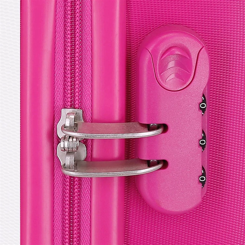 4281316 TROLLEY ABS 50 CM.4R. KUROMI CANDIES BLANCO-FUCSIA