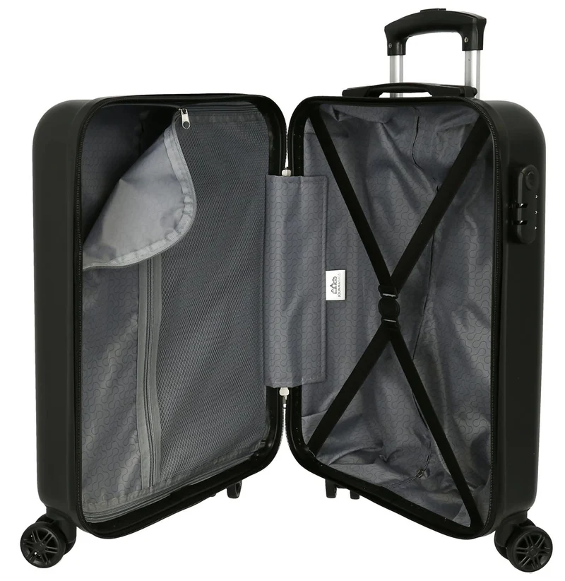 4281111 TROLLEY ABS 55CM.4R. KUROMI WONDER FEST NEGRO