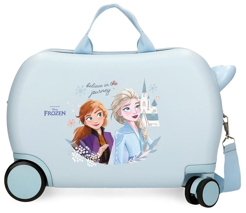 4211041 MALETA INF.ABS 4R.(2 MULTI.) 45CM. FROZEN BELIEVE IN