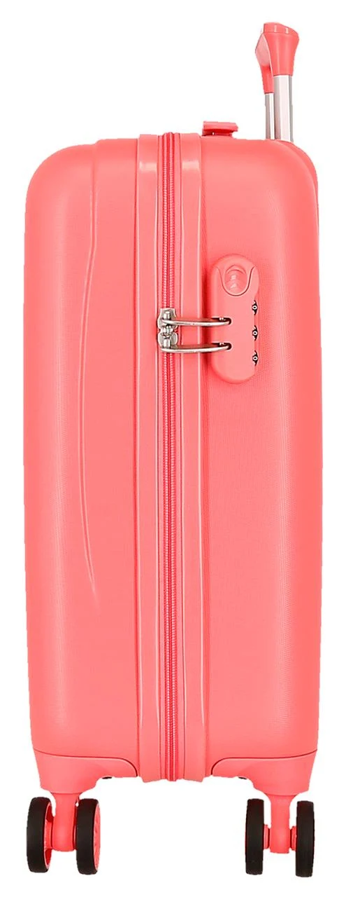 4211327 TROLLEY ABS 50CM. 4R. BESTIES FOREVER BAMBI CORAL