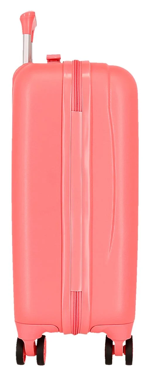 4211327 TROLLEY ABS 50CM. 4R. BESTIES FOREVER BAMBI CORAL