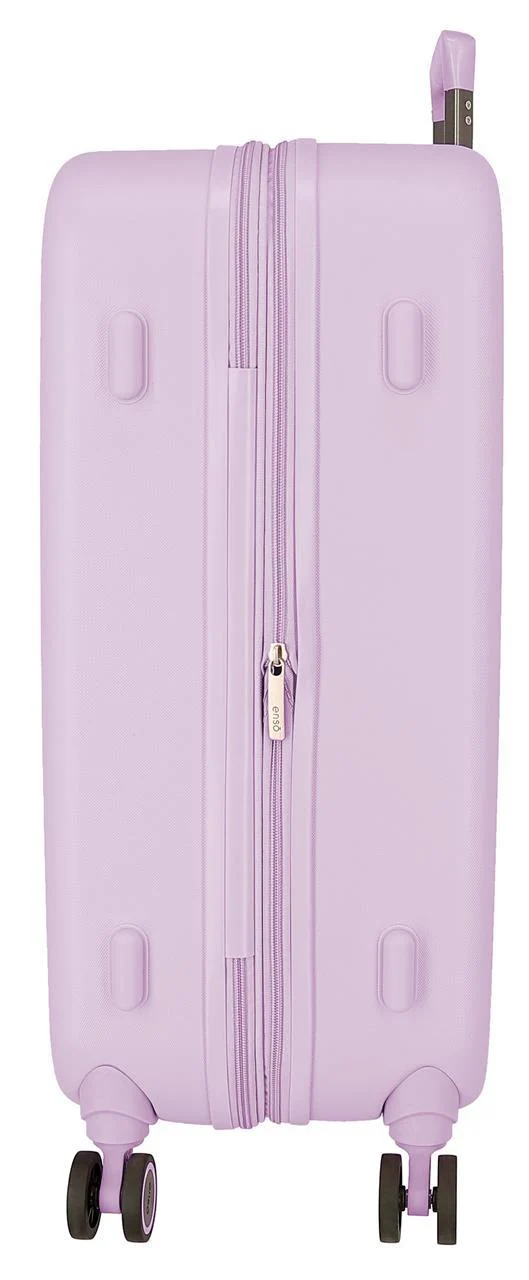 9519223 TROLLEY ABS 70CM. 4R. ENSO BEAUTIFUL DAY LILA