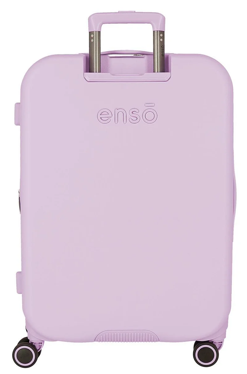 9519223 TROLLEY ABS 70CM. 4R. ENSO BEAUTIFUL DAY LILA