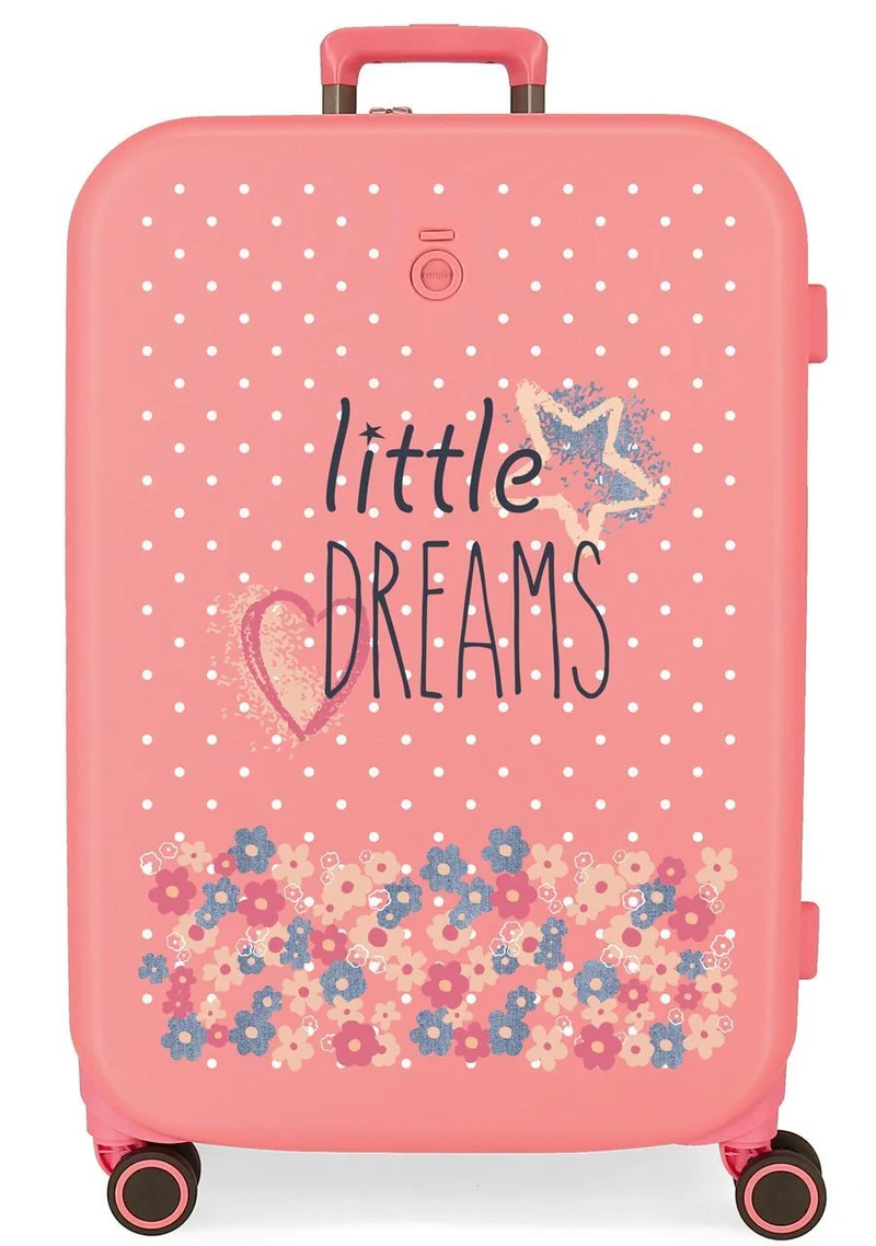 9499222 TROLLEY ABS 70CM. 4R. ENSO LITTLE DREAMS CORAL