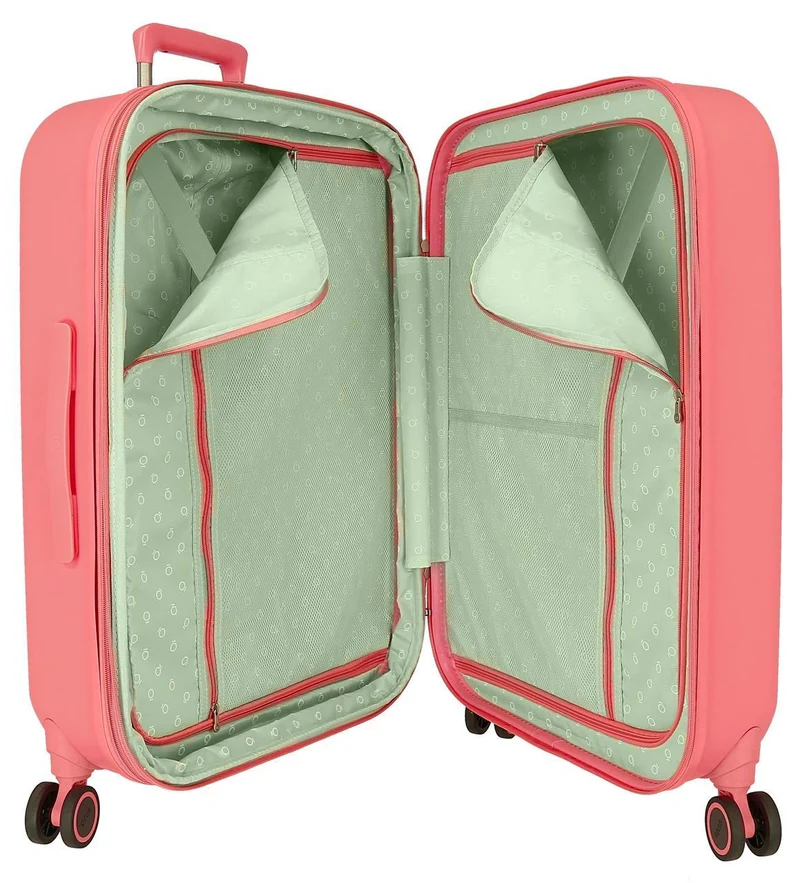 9499222 TROLLEY ABS 70CM. 4R. ENSO LITTLE DREAMS CORAL
