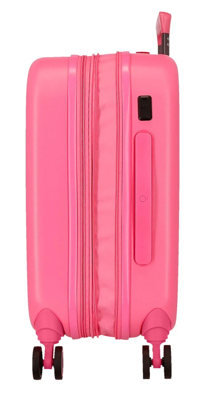 9628625 TROLLEY ABS 55CM. C/EXP. 4R. ENSO ANNIE FUCSIA