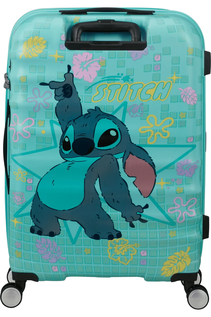 Maleta mediana 67cm Disney STITCH FLOWER de WAVEBREAKER