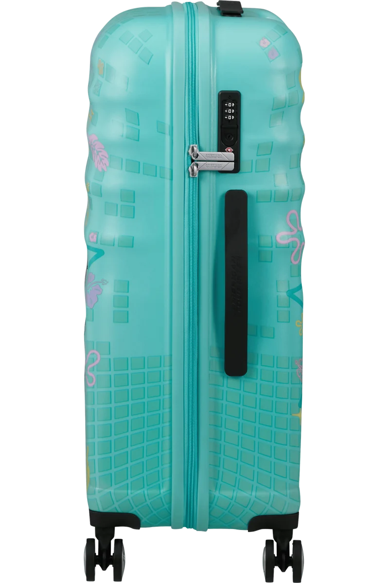 Maleta mediana 67cm Disney STITCH FLOWER de WAVEBREAKER