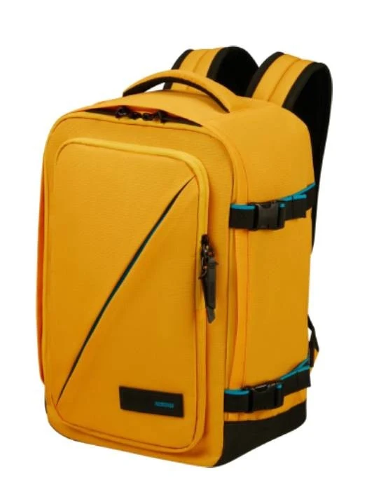 Pack Maleta Cabina SoundBox + Mochila Take2cabin de American Tourister - Amarillo