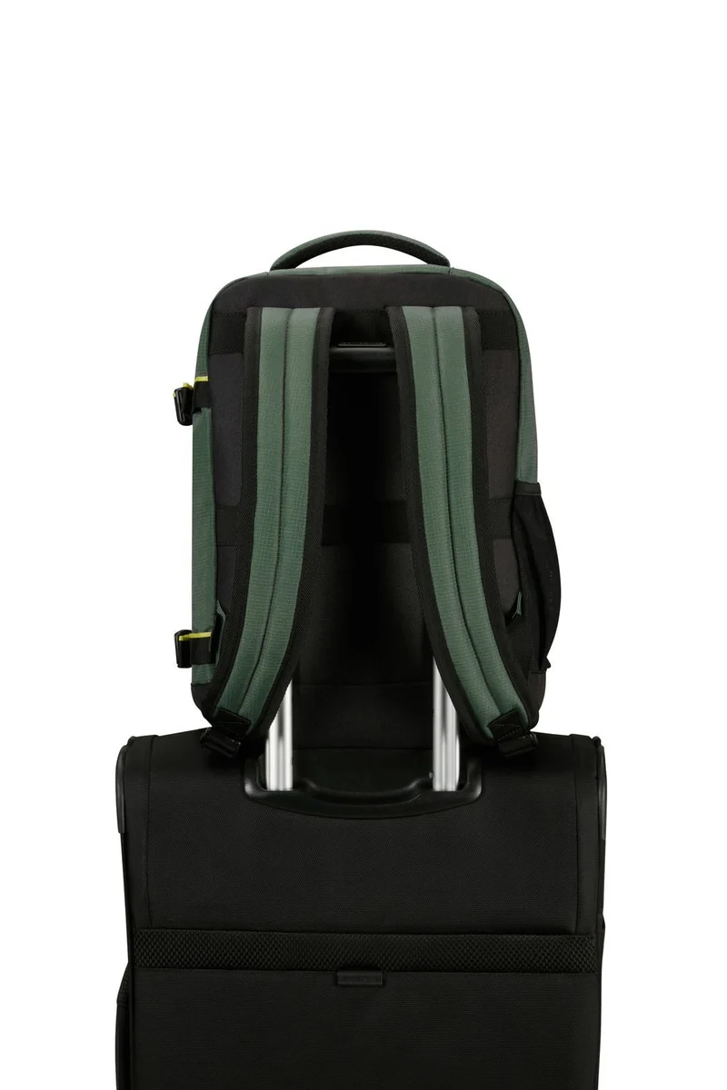 Pack Maleta Cabina FLASHLINE + Mochila TAKE2CABIN de American Tourister - Verde