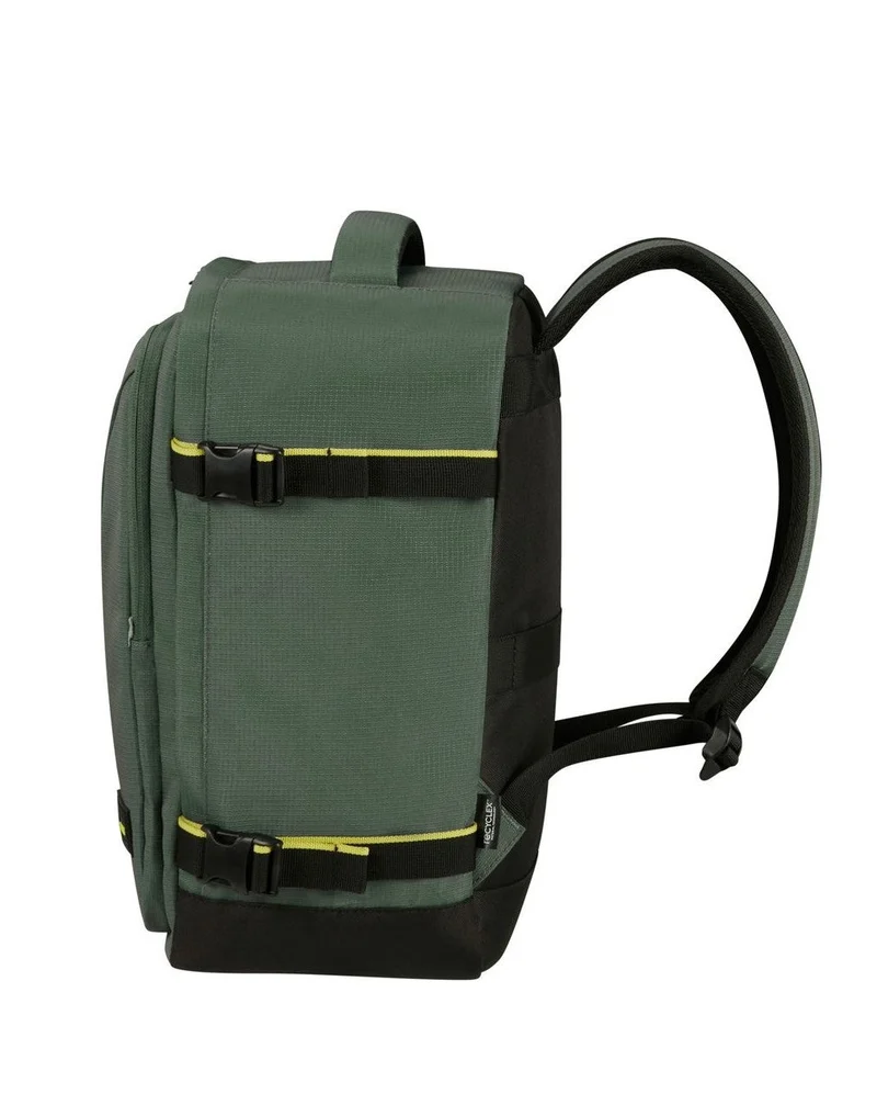 Pack Maleta Cabina FLASHLINE + Mochila TAKE2CABIN de American Tourister - Verde