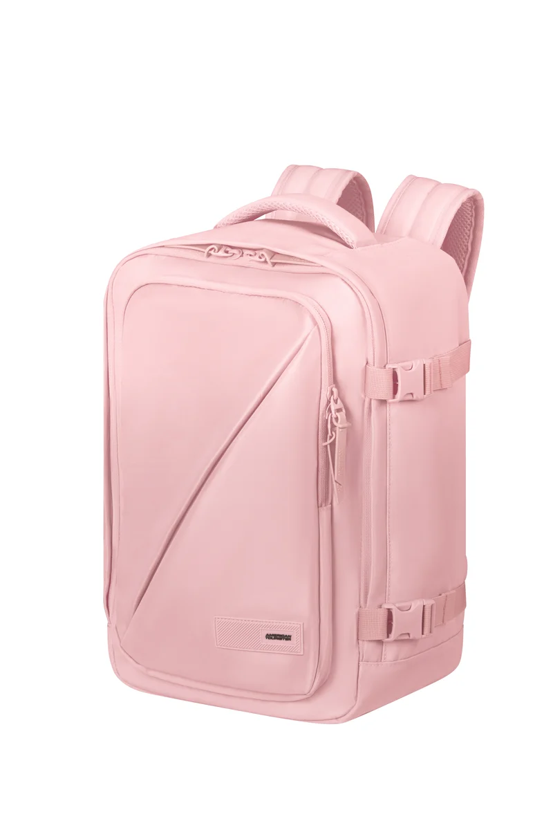 Pack Maleta mediana SoundBox + Mochila Take2cabin de American Tourister - Rosa pastel