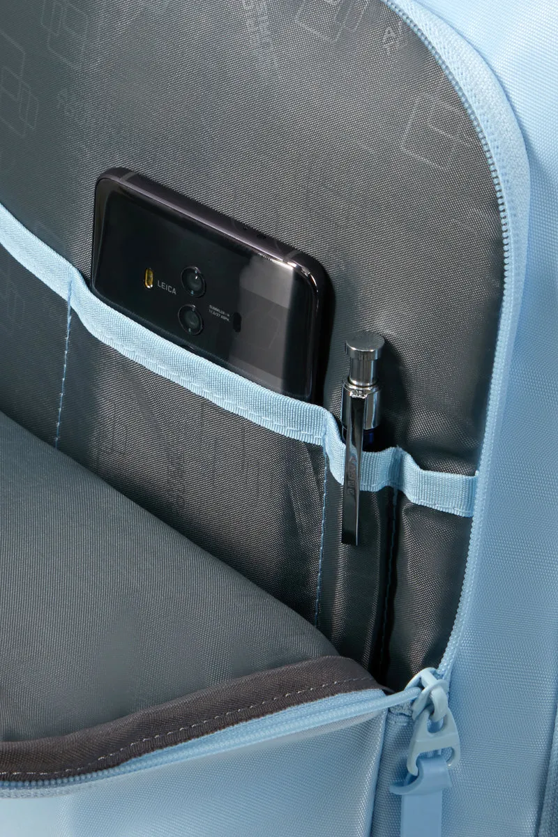 Pack Maleta mediana SoundBox + Mochila Take2cabin de American Tourister - Azul pastel