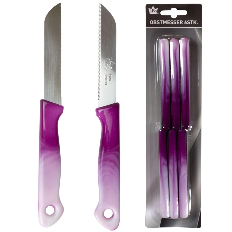 6er-Set Allzweckmesser-lila, VE-96