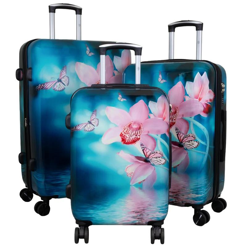 Motivkofferset 3tlg 'Orchidee'