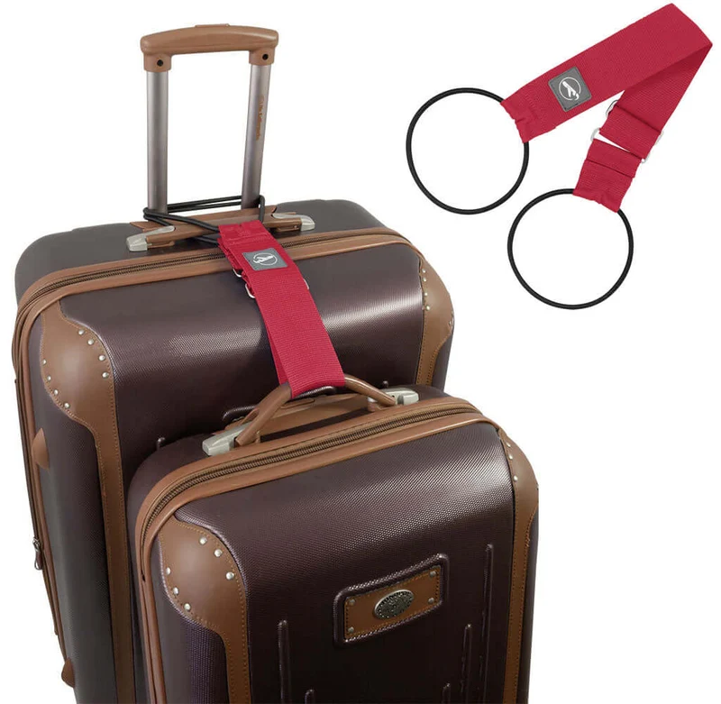 Koffer-Trageschlaufe, Farbe rot, VE-48(12)