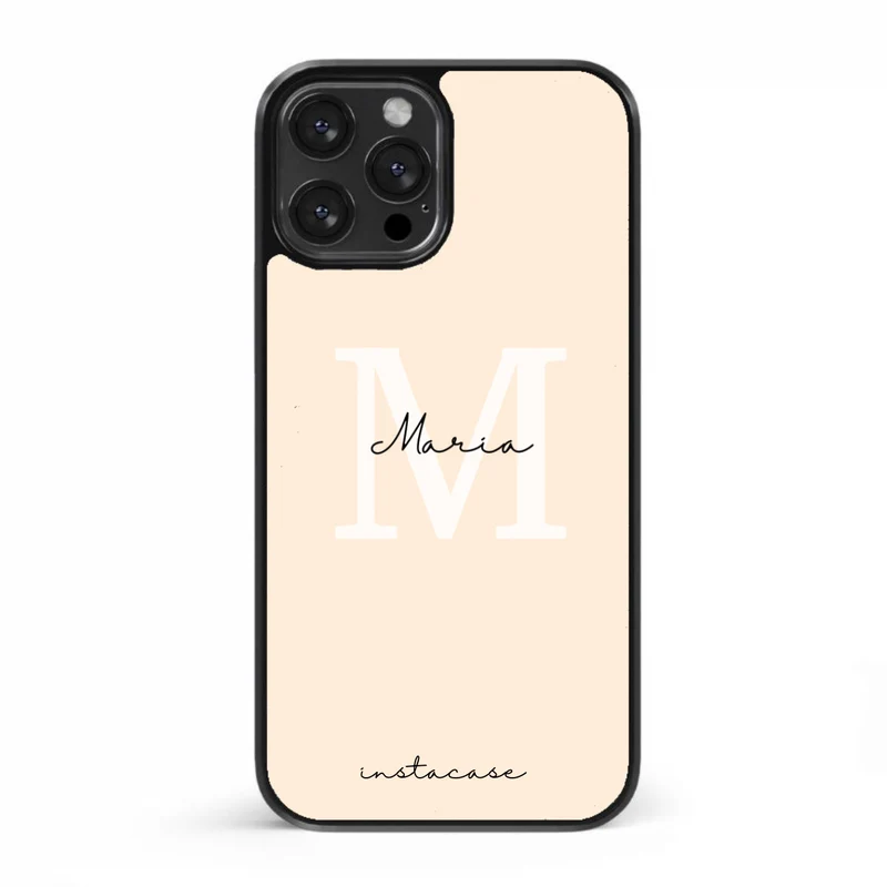 Capa Compact Initials Nude
