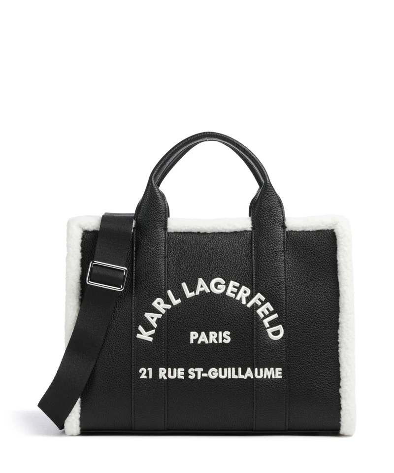 Karl Lagerfeld K/Rue St Guillaume Medium Bolso de mano black