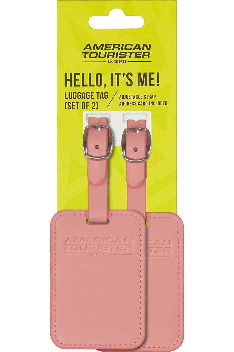 American Tourister Ta Luggage Tag / Bagagelabel 2 Stuks