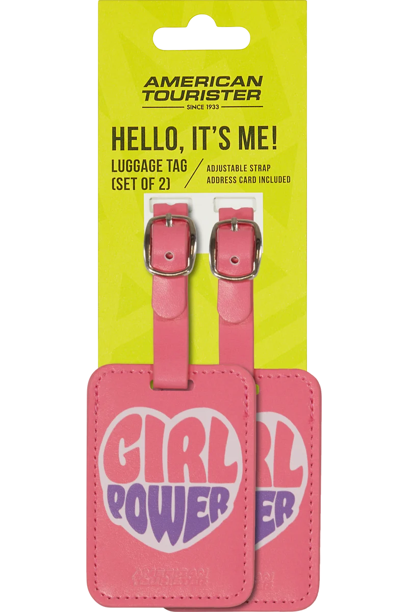 American Tourister Ta Luggage Tag / Bagagelabel 2 Stuks