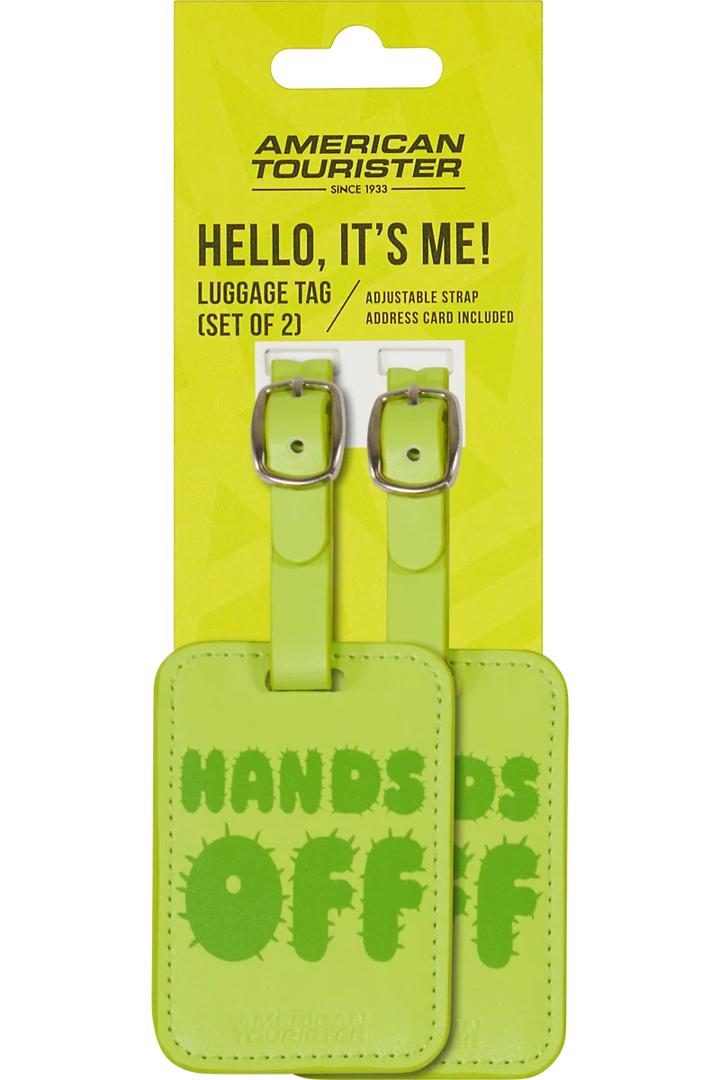 American Tourister Ta Luggage Tag / Bagagelabel 2 Stuks