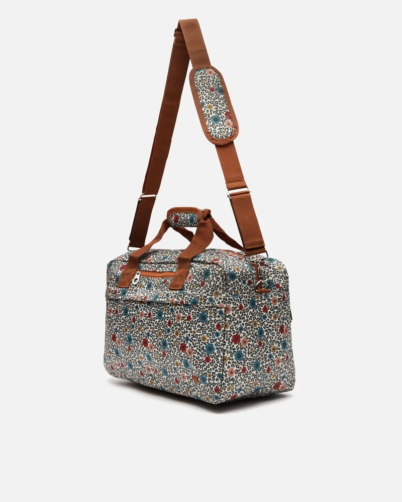 Leoflor bolsa de finde semana con estampado y asa bandolera extraíble