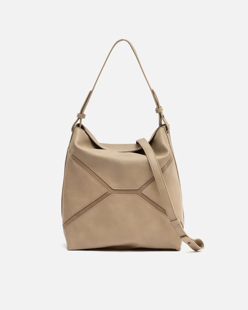 Peli bolso hobo con asa bandolera extraíble
