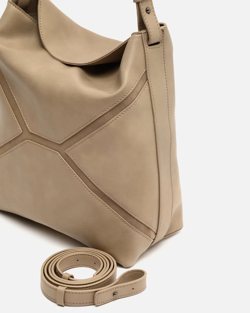 Peli bolso hobo con asa bandolera extraíble
