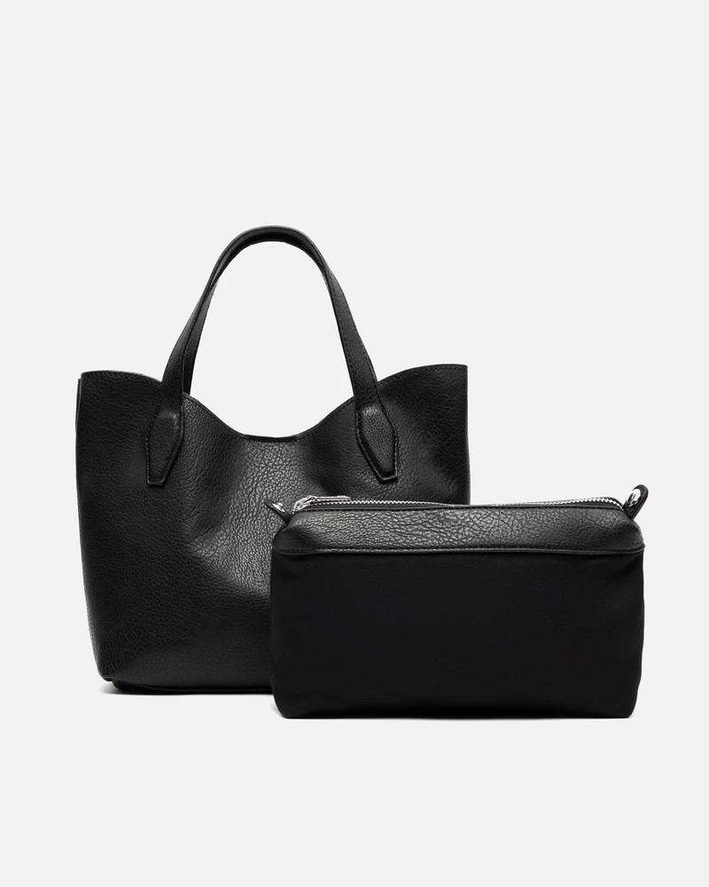 Deweti bolso tote pequeño con neceser y asa bandolera extraíble