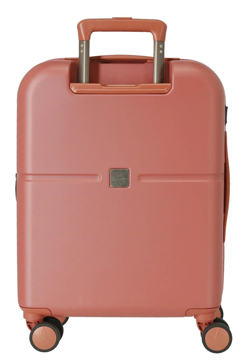 7688626 TROLLEY ABS 55CM. C/EXP. 4R. PJL HIGHLIGHT TERRACOTA