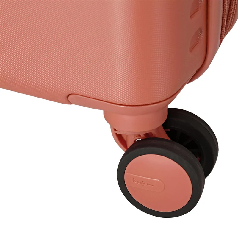 7688626 TROLLEY ABS 55CM. C/EXP. 4R. PJL HIGHLIGHT TERRACOTA