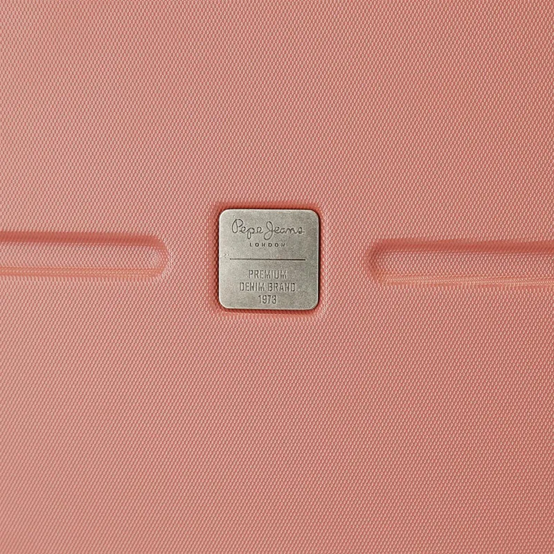7688626 TROLLEY ABS 55CM. C/EXP. 4R. PJL HIGHLIGHT TERRACOTA