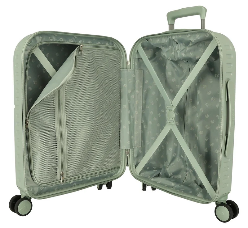 7699139 TROLLEY ABS 55CM. 4R. PJL ACCENT VERDE VINTAGE